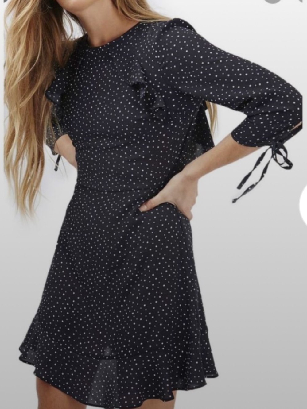 Topshop Star Ruffle Mini Dress 12